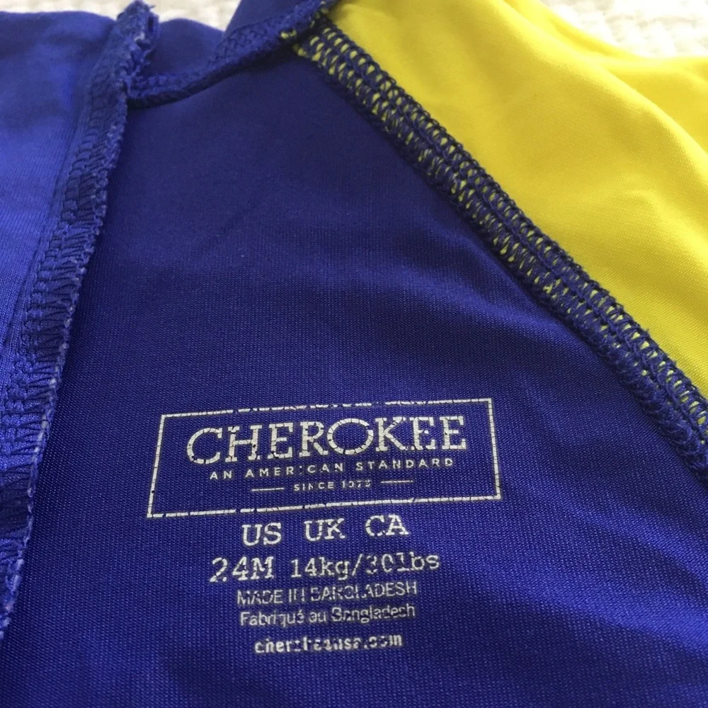24m (6/$20) Cherokee Rash Guard Top - Picture 6 of 7
